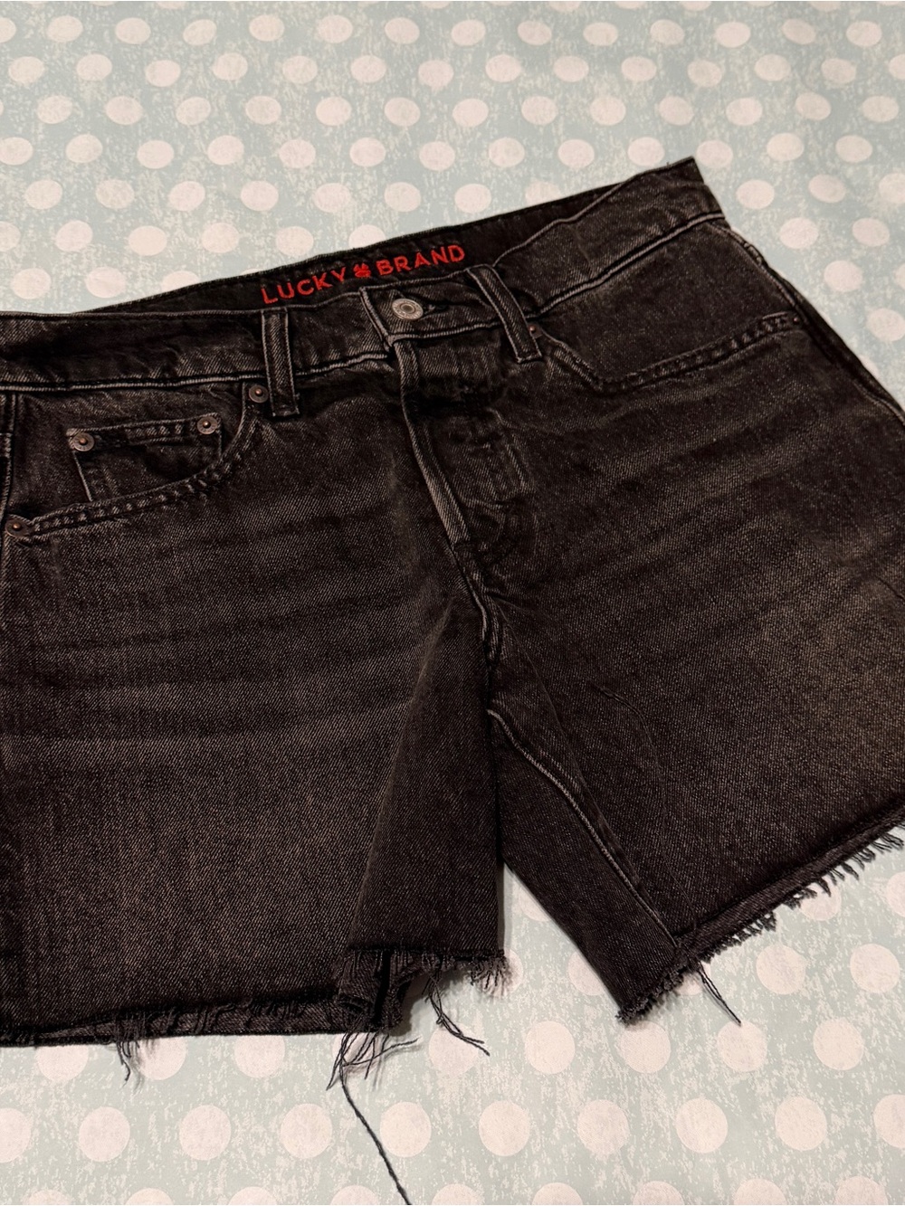 Lucky Brand Black Jean Shorts NWOTs